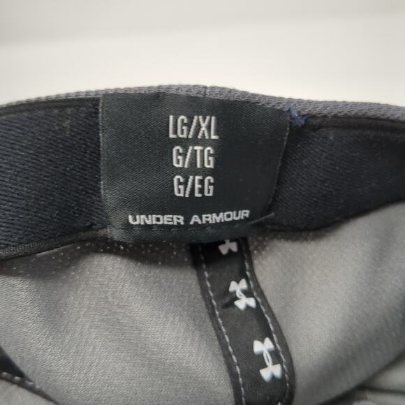 Whitworth Pirates Fitted Baseball Cap Gray XL Embroidered 6 Panel Under Armour - Picture 10 of 10